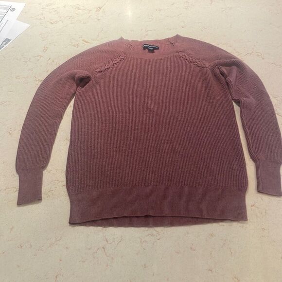 American Eagle Outfitters crewneck sweater mauve color SZ Xsmall - Picture 1 of 12